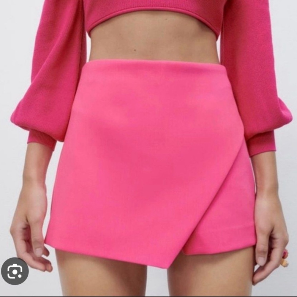 Zara Pink Women's Skort